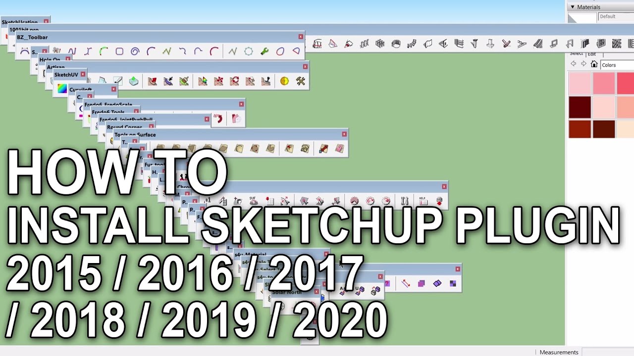 b plugin sketchup 2018